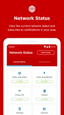 Afrihost android App screenshot 2